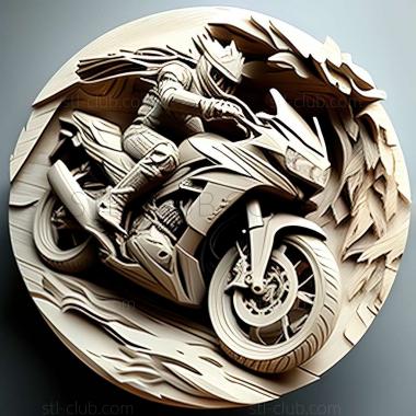 3D model Kawasaki Versys 2010 (STL)